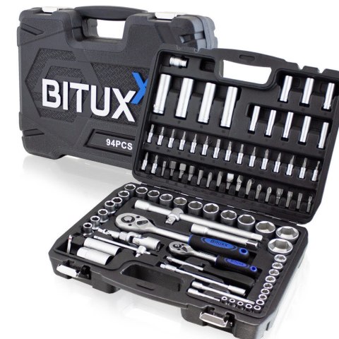 Bituxx Zestaw narzędzi 94 elementy Bituxx Zestaw narzędzi 94 elementy