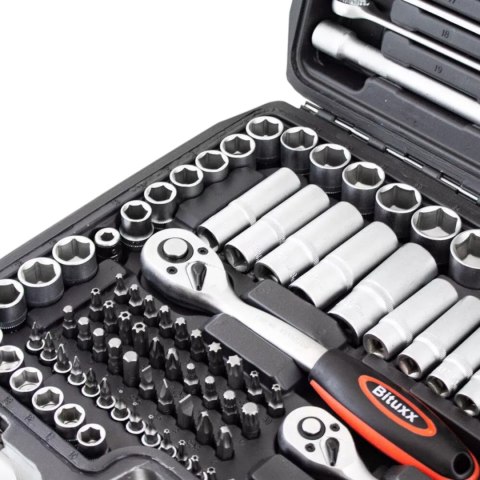 Bituxx Zestaw narzędzi podręczny w walizce 215 elementów Klucze TORX + Grzechotki Bituxx Zestaw narzędzi podręczny w walizce 215 elementów Klucze TORX + Grzechotki