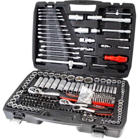 Bituxx Zestaw narzędzi podręczny w walizce 215 elementów Klucze TORX + Grzechotki Bituxx Zestaw narzędzi podręczny w walizce 215 elementów Klucze TORX + Grzechotki