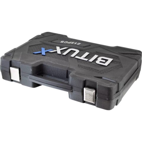 Bituxx Zestaw narzędzi podręczny w walizce 215 elementów Klucze TORX + Grzechotki Bituxx Zestaw narzędzi podręczny w walizce 215 elementów Klucze TORX + Grzechotki