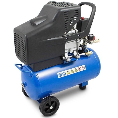 E-hurtownia ZESTAW Kompaktowa, Mobilna Sprężarka Pojemność 24l 1500W + 4 elementy E-hurtownia ZESTAW Kompaktowa, Mobilna Sprężarka Pojemność 24l 1500W + 4 elementy