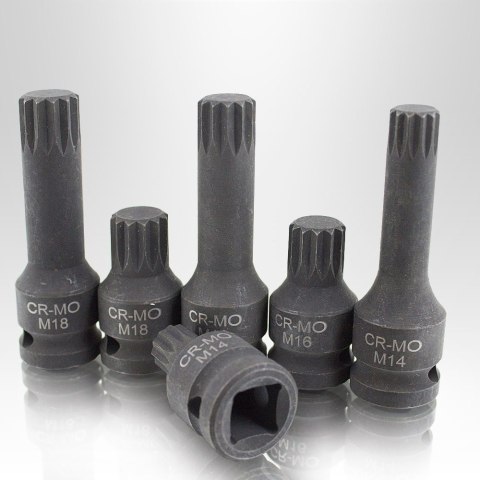 E-hurtownia Zestaw kluczy udarowych XZN 1/2" E-hurtownia Zestaw kluczy udarowych XZN 1/2"