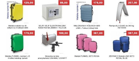 E-hurtownia Zestaw walizek podróżnych ABS FUNNEL Ciemny niebieski E-hurtownia Zestaw walizek podróżnych ABS FUNNEL Ciemny niebieski