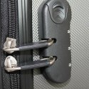 E-hurtownia Zestaw walizek podróżnych ABS FUNNEL Czarny