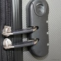 E-hurtownia Zestaw walizek podróżnych ABS SQUARD Granatowy