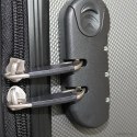 E-hurtownia Zestaw walizek podróżnych ABS SQUARD M L XL Biały