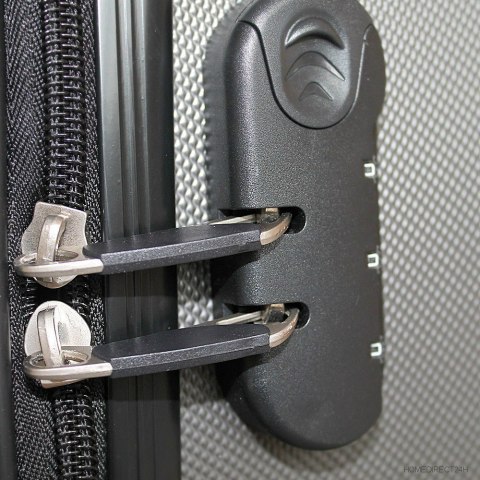 E-hurtownia Zestaw walizek podróżnych ABS SQUARD Niebieski E-hurtownia Zestaw walizek podróżnych ABS SQUARD Niebieski