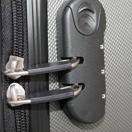 E-hurtownia Zestaw walizek podróżnych ABS STRIPES Żółty
