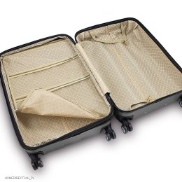E-hurtownia Zestaw walizek podróżnych ABS WAVE M,L,XL Beżowy