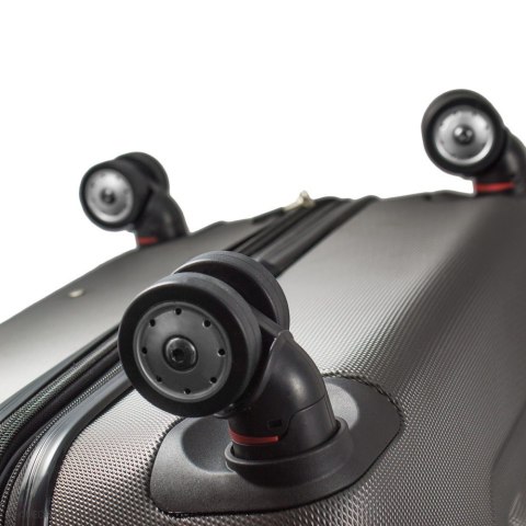 E-hurtownia Zestaw walizek podróżnych ABS WAVE M,L,XL Beżowy E-hurtownia Zestaw walizek podróżnych ABS WAVE M,L,XL Beżowy