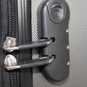 E-hurtownia Zestaw walizek podróżnych ABS WAVE M,L,XL Beżowy
