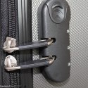 E-hurtownia Zestaw walizek podróżnych M L XL ABS WAVE Błękitny