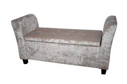 Bituxx Złota sofa pufa Ostern średnia