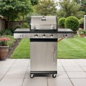 BLAUPUNKT GRILL GAZOWY 3+1 STAL NIERD GAZOWY 3+1 STAL NIERDZEWNA 9,3KW