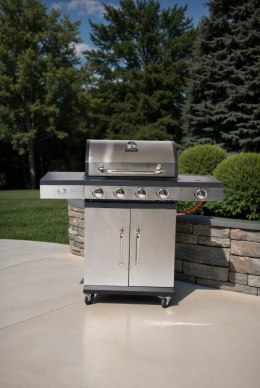 BLAUPUNKT GRILL GAZOWY 4+1 STAL NIERDZEWNA 11,7KW