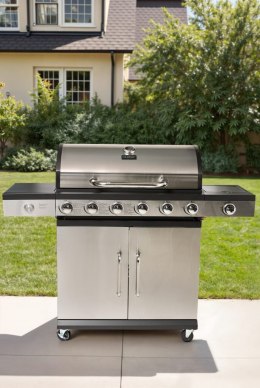 BLAUPUNKT GRILL GAZOWY 6+1 STAL NIERDZEWNA 16,5KW