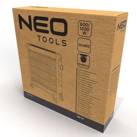 NEO PROMIENNIK KWARCOWY PODCZERWIENI 600W/1200W NEO PROMIENNIK KWARCOWY PODCZERWIENI 600W/1200W